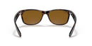 RAY BAN RAY-BAN NEW WAYFARER SQUARE SUNGLASSES LIGHT HAVANA/B-15 BROWN SIZE 58 - Like New