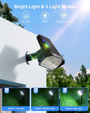 Brightown 4Pack Solar Spot Lights Outdoor with 58 LED & 1800mAh - Brand New