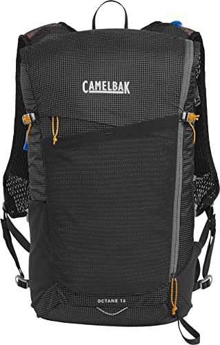 CAMELBAK OCTANE 16 HIKING HYDRATION PACK - BLACK/APRICOT 2.0 - Brand New