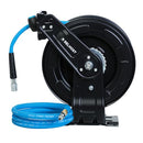 RELHOST RETRACTABLE AIR HOSE REEL 50FT, 3/8" HOSE 300 PSI - Scratch & Dent
