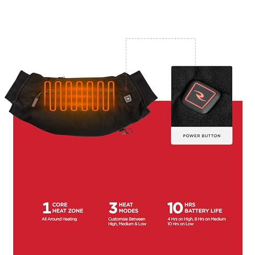 Radians RHG-A900 Wind Resistant Cold Weather Heated Hand Warmer Kit - Black - Like New