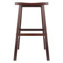 WINSOME SATORI BAR STOOL, 29" - WALNUT - Brand New