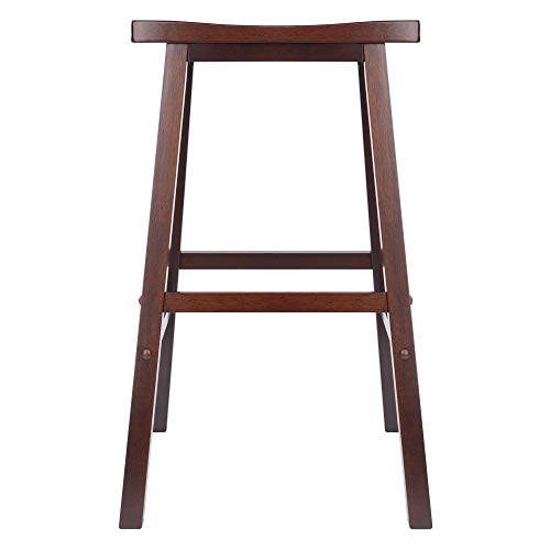 WINSOME SATORI BAR STOOL, 29" - WALNUT - Brand New