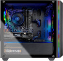SKYTECH DESKTOP AMD RYZEN 3 3100 GTX 1650 SUPER 8 GB RAM 500 GB SSD - BLACK - Brand New