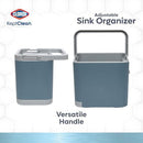CLOROX KEPTCLEAN KITCHEN SINK ORGANIZER SPACE - STEEL BLUE - Like New