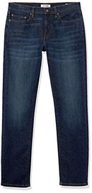 AMAZON ESSENTIALS BLUE DARK WASH SLIM MINCE DENIM JEANS - SIZE - MEN 40WX29L - Brand New