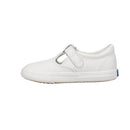 Keds girls Daphne Mary Jane Flat, White Leather, Size 7.5 Little Kid - Brand New