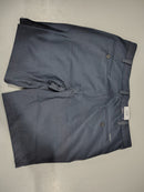 IZOD GOLF SHORTS MEN'S STRAIGHT FIT - SIZE: MEN 36 - NAVY/GRAY - Like New