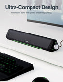BLUEDEE Computer Speakers Bluetooth Soundbar HiFi BD-SK010 - Black - Like New