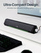BLUEDEE Computer Speakers Bluetooth Soundbar HiFi BD-SK010 - Black - Like New
