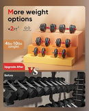 Trakmaxi Adjustable Dumbbell Set 20-70LBS Weights, 4 in 1 Weight Set - Black - Brand New