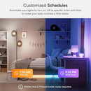 NANOLEAF ESSENTIALS MATTER BLUETOOTH LIGHTBULB (2PK) & LIGHTSTRIP 80" SMARTER - Like New