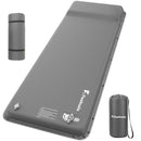 FEELNAIS SELF INFLATING SLEEPING PAD, MEMORY FOAM FOOT PUMP FN-SP01 - GRAY - Like New