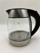 CHEFMAN ELECTRIC KETTLE 1.8L CAPACITY - BLACK/STAINLESS STEEL - Like New