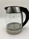 CHEFMAN ELECTRIC KETTLE 1.8L CAPACITY - BLACK/STAINLESS STEEL - Like New