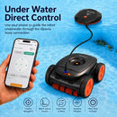 IQUAVIA CORDLESS POOL ROBOT VACUUM FOR INGROUND POOLS WITH APP AND REMOTE - Like New
