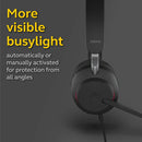 Jabra Evolve2 40 USB-C MS Teams Stereo Headset 24089-999-899 - Black - Brand New