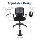 AMAZON BASICS BIG AND TALL MESH OFFICE CHAIR - BLACK - Like New