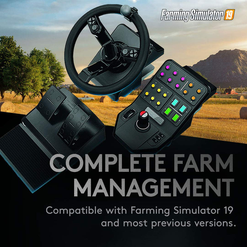 LOGITECH SIMULATOR HEAVY STEERING WHEEL CONTROLLER FARM - Scratch & Dent