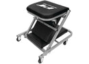 PERFORMANCE TOOL W85018 2-IN-1 Z-FRAME FOLDING CREEPER, 40" - BLACK - Like New