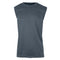 GALAXY MEN'S PERFORMANCE MOISTURE WICKING ACTIVE MUSCLE TEE SIZE M - CHARCOAL - Brand New
