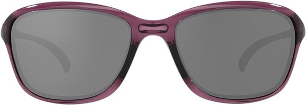 Oakley Women's Sunglasses Unstoppable 59 OO9297 - PURPLE FRAME BLACK LENSES - Like New