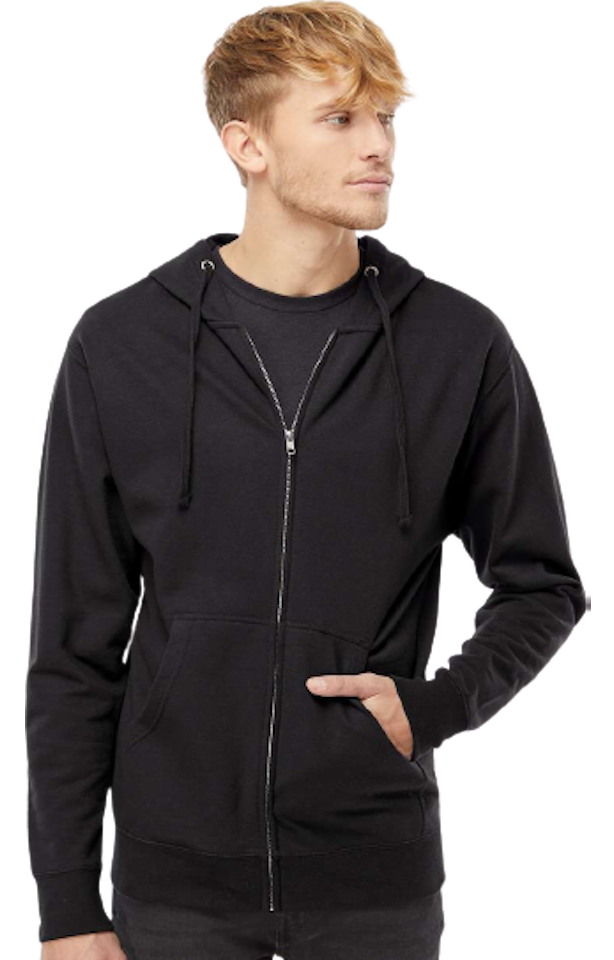 GENERIC AMERICAN LEGEND OUTFITTERS UNISEX FULL-ZIP HOODIE - SIZE: MEN XL - BLACK - Brand New