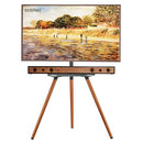 ECOTINY Tripod Easel TV Stand for 43 to 65 Inch LCD LED OLED Screen, HW1074BK - Like New