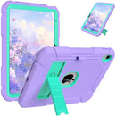 AVAWO CASE FOR NEW IPAD A16 11TH GENERATION 11" 2025 IPAD 10" 2022 - PURPLE/TEAL - Like New