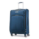 SAMSONITE SOLYTE DLX SOFTSIDE EXPANDABLE WHEELS CHECKED-MEDIUM, 25" - MED BLUE - Brand New