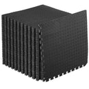 ProsourceFit Puzzle Exercise Mat ½ in EVA Interlocking Foam Floor Tiles, 24 pcs - Like New