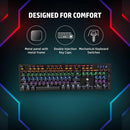 HP GK100 MECHANICAL GAMING KEYBOARD - BLACK - Like New