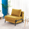 VONANDA MODERN SOFA FOLDING BED SLEEPER CONVERTIBLE MULTI-FUNCTION - MUSTARD - Like New
