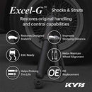 KYB 331047 EXCEL-G GAS STRUT - BLACK - Brand New