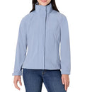 AMAZON ESSENTIALS WOMEN'S HOODED RAIN JACKET DUSTY BLUE MEDIUM SHORT - Brand New