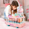 NENUCO GOOD SLEEP CRADLE WITH BABY DOLL CRIB AND ACCESSORIES 14"DOLL - PINK - Brand New