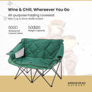 ARROWHEAD OUTDOOR Portable Folding Double Duo Camping Chair - Scratch & Dent