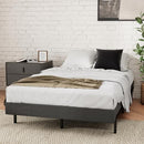 ZINUS 5 INCH FULL WONDERBOX(TM) SMART BOX SPRING MATTRESS FOUNDATION - GRAY - Like New