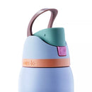 OWALA 40OZ FREESIP STAINLESS STEEL WATER BOTTLE - PERIWINKLE TWINKLE - Like New