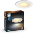 Philips Hue Smart Recessed 5/6 Inch LED Downlight 1100 Lumen, 9290031346 - White Like New