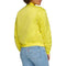 LEVI'S WOMENS RELAXED BOMBER JACKET SIZE: WOMEN L - YELLOW/GREEN SHEEN - Brand New