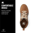 088233 SOREL WOMEN'S EVIE II NW LACE BOOTS - VELVET TAN, GUM - SIZE 8 - Like New