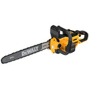 DEWALT 60V MAX CORDLESS CHAINSAW KIT 20 IN BATTERY/CHARGER DCCS677Y1 - YELLOW - Like New