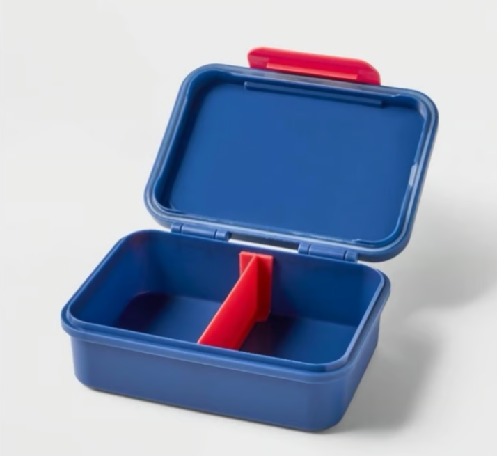 CAT & JACK DELUXE BENTO BOX 4PC - BLUE CHERRIES CAT & JACK - Like New