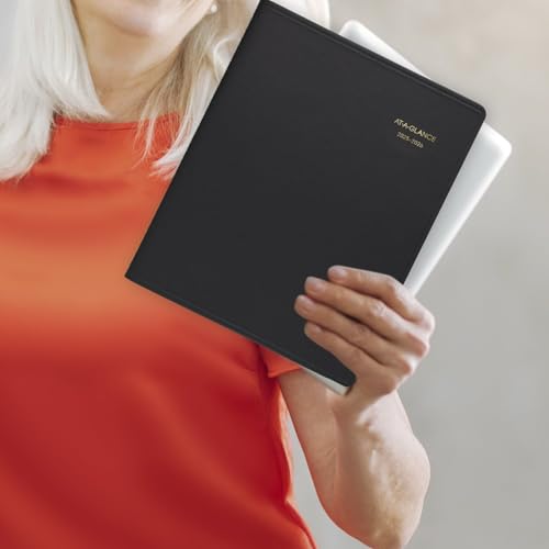 AT-A-GLANCE PLANNER 2025-2026 ACADEMIC MONTHLY 9" X 11" LARGE FLEXIBLE COVER - Brand New