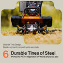 SUPER HANDY SUPERHANDY 79-CC 4-CYCLE 14-IN FORWARD-ROTATING GAS CULTIVATOR - Like New