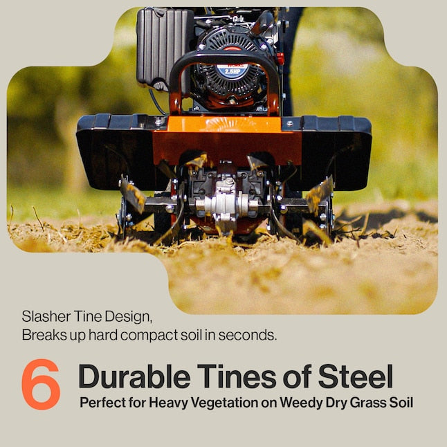 SUPER HANDY SUPERHANDY 79-CC 4-CYCLE 14-IN FORWARD-ROTATING GAS CULTIVATOR - Like New