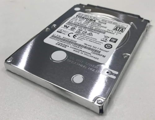 TOSHIBA 500GB 7200RPM 2.5" SATA HD SILVER - Like New