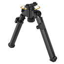 WANPION RIFLE BIPOD RAIL BIPOD 360°SWIVEL EASY CARRY FOLDING HEIGHT - BLACK Like New