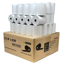 (55 GSM Solid Tube Core) DropShip 3 1 8 x 230 thermal paper (50 Rolls - 1 Case) - Brand New